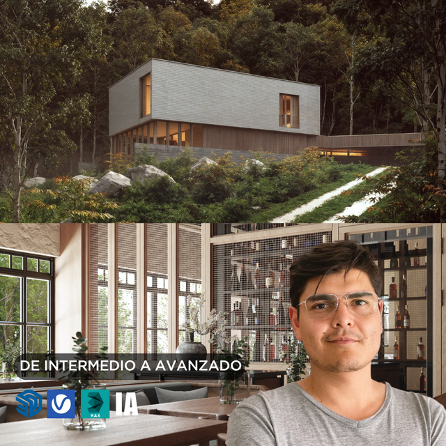 Paquete Sketchup + Vray 7 2025 Intermedio a Avanzado