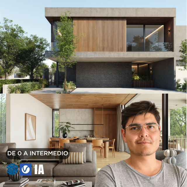 Paquete Sketchup + Vray 7 2025 Básico a Intermedio