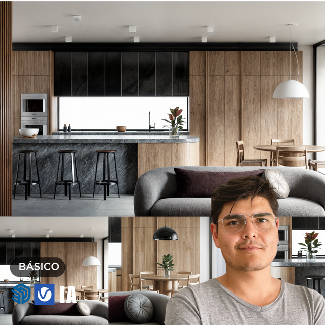 Interiors Sketchup + Vray 6 2024