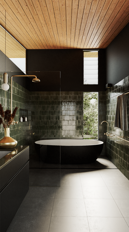 Green Bathroom