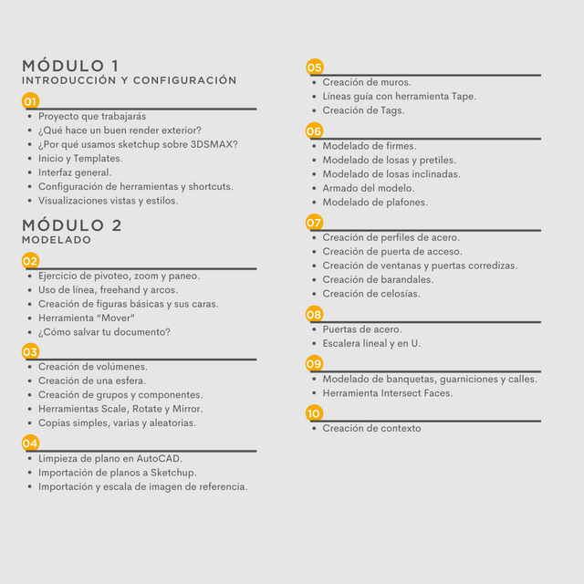 Exterior Sketchup+ Vray 7 2025 Básico a Intermedio
