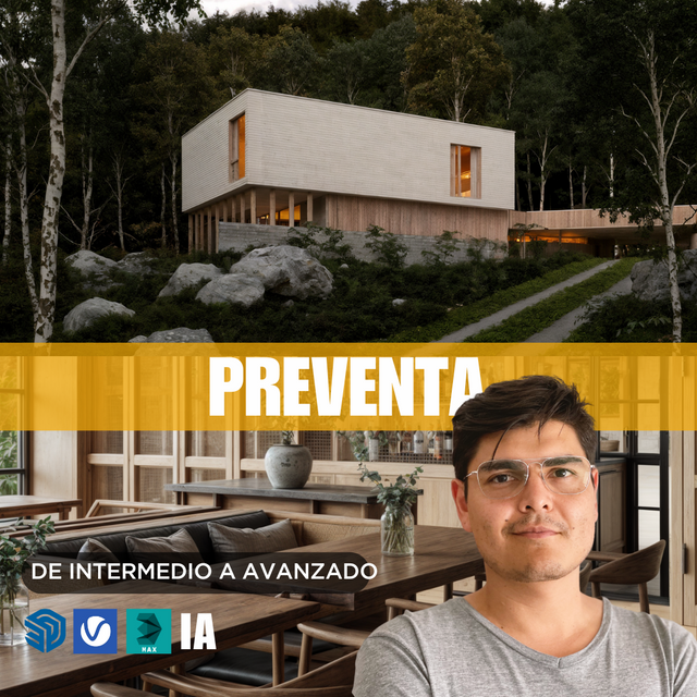 Paquete Sketchup + Vray 7 Intermedio
