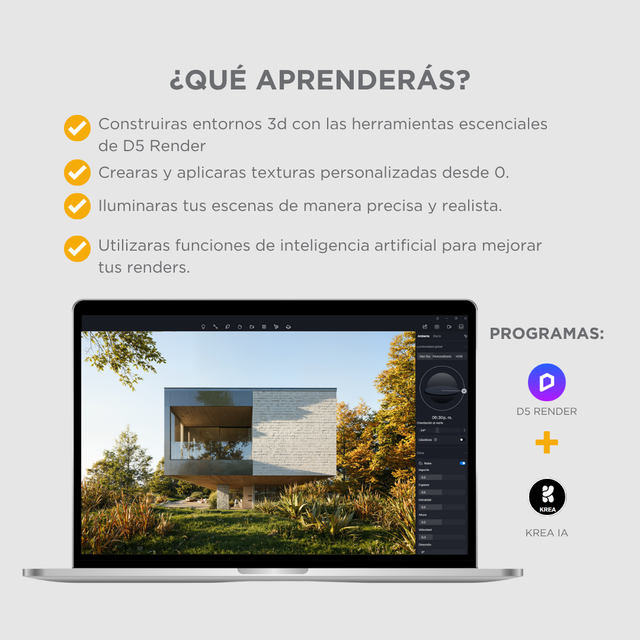 Paquete D5 RENDER básico