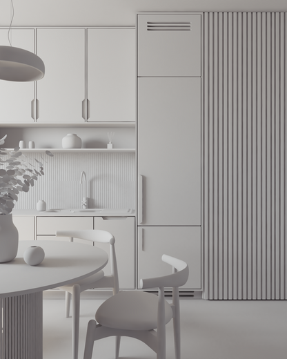 Interior Cocina Scandinavian