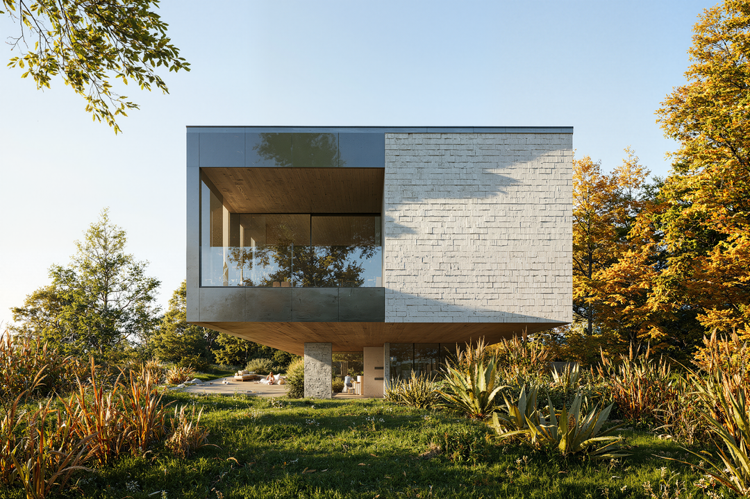 Render Basic D5 RENDER Exterior Básico – Visual Bricks Arquitectura